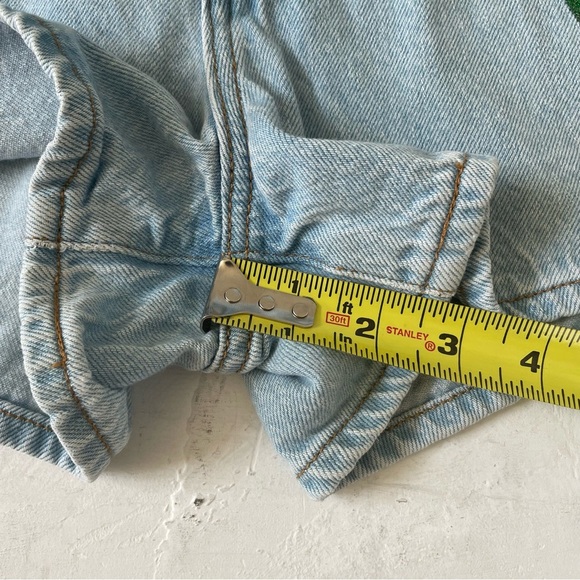 Levi's × Farm Rio RARE Bird of Paradise Parrot Ribcage Jean Shorts Size 31 - Picture 11 of 11